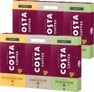 Káva pre NESPRESSO COSTA Sada 60 kapsúl MIX Káva pre NESPRESSO COSTA Sada 60 kapsúl MIX