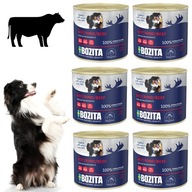 MOKRÉ KRMIVO PRE PSOV S HOVÄZÍM MÄSOM, KONZERVY 625G x 6 ks - BOZITA MOKRÉ KRMIVO PRE PSOV S HOVÄZÍM MÄSOM, KONZERVY 625G x 6 ks - BOZITA
