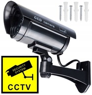 DUMMY CAMERA LED IR VONKAJŠIA NÁSTENNÁ KAMERA VODEODOLNÁ ČIERNA DUMMY CAMERA LED IR VONKAJŠIA NÁSTENNÁ KAMERA VODEODOLNÁ ČIERNA