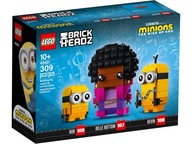 LEGO 40421 BrickHeadz - Belle Bottom, Kevin a Bob