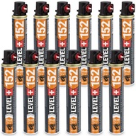 Plyn do klincovačky 12 ks 152mm 74ml 40g L+152 Plyn do klincovačky 12 ks 152mm 74ml 40g L+152