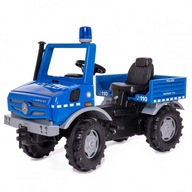 Rolly Toys Truck pedálové auto Unimog Merc-Benz Police Rolly Toys Truck pedálové auto Unimog Merc-Benz Police