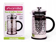 Sklo ČAJOVNÍK, KÁVA, 1000 ml KAMILLE Sklo ČAJOVNÍK, KÁVA, 1000 ml KAMILLE