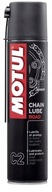 MOTUL C2 CHAIN ​​​​LUBE ROAD 400 ml REŤAZOVÉ VLASTNOSTI