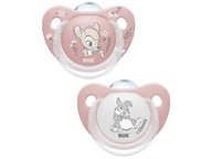 NUK Trendline Disney cumlík Bambi ružový 2 ks NUK Trendline Disney cumlík Bambi ružový 2 ks