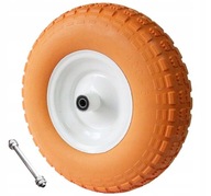 PU koliesko fúrik, pevné 4,00-6, bezdušové, oska 12 mm PU koliesko fúrik, pevné 4,00-6, bezdušové, oska 12 mm