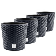 4X kvetináč Rato DRTUS200L imitácia ratanu 4X kvetináč Rato DRTUS200L imitácia ratanu