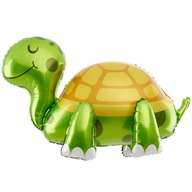 STOJACÍ fóliový balón, safari zvieratká, KORYTNAČKA, XL STOJACÍ fóliový balón, safari zvieratká, KORYTNAČKA, XL