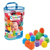 Clemmy Soft blocks Taška s 20 blokmi 17877 Clementoni 6m+ Clemmy Soft blocks Taška s 20 blokmi 17877 Clementoni 6m+