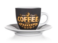 Šálka ​​s podšálkou Espresso Coffee 90ML