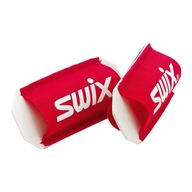 Pásky na suchý zips na bežky Swix Skistraps Racing na XC lyže červené 42 mm