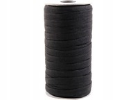 PLOCHÁ PLETENÁ GUMA ELASTICKÁ GUMA ODOLNÁ 6 mm, dĺžka 75 m ČIERNA ŠANCA PLOCHÁ PLETENÁ GUMA ELASTICKÁ GUMA ODOLNÁ 6 mm, dĺžka 75 m ČIERNA ŠANCA