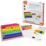 VIGA Drevená doska Písmená Čísla Znaky Matematika VIGA Drevená doska Písmená Čísla Znaky Matematika