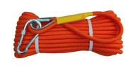 Pletené lano fi16mm 25m so slučkou a karabínou