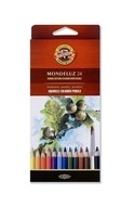Mondeluz akvarelové ceruzky 24 farieb