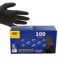 MAGNETI MARELLI ČIERNE TEXTUROVANÉ NITRILOVÉ RUKAVICE - M MAGNETI MARELLI ČIERNE TEXTUROVANÉ NITRILOVÉ RUKAVICE - M