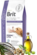 Brit Veterinary Diet Gastrointestinal Nízkotučný sleď a hrach Herring Hrášok 12 kg