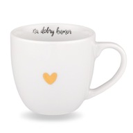 300 ml hrnčeka - Zlaté srdce pre dobrú náladu 300 ml hrnčeka - Zlaté srdce pre dobrú náladu
