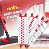 3 x vložte do mopu Vired Ultramax Mop Ploché napájacie špičky vložky 36 cm 3 x vložte do mopu Vired Ultramax Mop Ploché napájacie špičky vložky 36 cm