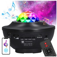 STARS PROJECTOR nočná lampa sky projektor LED bluetooth reproduktor diaľkové ovládanie STARS PROJECTOR nočná lampa sky projektor LED bluetooth reproduktor diaľkové ovládanie