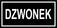 Zvončeková PVC informačná tabuľka 10x3,5 cm Zvončeková PVC informačná tabuľka 10x3,5 cm