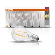 OSRAM 5x LED FILAMENT E27 žiarovka 7W 806lm 2700K OSRAM 5x LED FILAMENT E27 žiarovka 7W 806lm 2700K