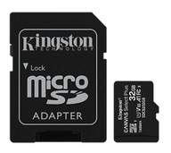 MicroSD karta Kingston 32 GB CSP 100 MB/s + adaptér