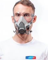 3m maska ​​Anti-Dust Painting Polomaska ​​6200 Veľkosť M Face Part