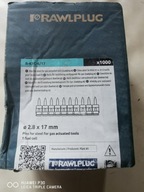 RAWPLUG R-KSC-6/17 klince 1000 ks RAWPLUG R-KSC-6/17 klince 1000 ks