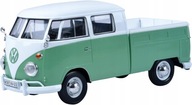 VW Type 2 T1 Double Cab Pickup 1:24 Motormax 79343 VW Type 2 T1 Double Cab Pickup 1:24 Motormax 79343