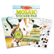 MOZAIKA NÁLEPKA MELISSA & DOUG - SAFARI MOZAIKA NÁLEPKA MELISSA & DOUG - SAFARI