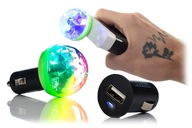 DISCO USB diskoguľová lampa do auta DISCO USB diskoguľová lampa do auta