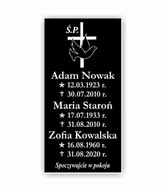 Náhrobná tabuľa Náhrobná tabuľa gravírovaná 90x45 Náhrobná tabuľa Náhrobná tabuľa gravírovaná 90x45