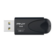 PenDrive PNY Attache 4 32GB USB 3.1 80/20 MB/s PenDrive PNY Attache 4 32GB USB 3.1 80/20 MB/s
