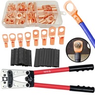 SADA MECHANICKÉHO LISOVANIA YATO + PRÚŽKOVÉHO KONEKTORA 6 - 25 mm² M6 M8 SADA MECHANICKÉHO LISOVANIA YATO + PRÚŽKOVÉHO KONEKTORA 6 - 25 mm² M6 M8
