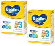 BEBIKO JUNIOR 3 MLIEKO NUTRIFLOR EXPERT 12m+ 2x600g BEBIKO JUNIOR 3 MLIEKO NUTRIFLOR EXPERT 12m+ 2x600g