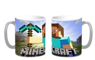 HRNEK NA MINECRAFT, BEZPLATNÝ KARTÓN MENOV, AKO DARČEK, 330ML HRNEK NA MINECRAFT, BEZPLATNÝ KARTÓN MENOV, AKO DARČEK, 330ML