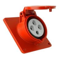 Zásuvka šikmá doska 400V 32A/4P 83x90 mm Zásuvka šikmá doska 400V 32A/4P 83x90 mm