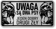 Pozorný pes znak - American Bully Pozorný pes znak - American Bully