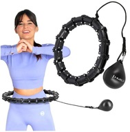 Hula Hoop s cvokmi a nastaviteľnou hmotnosťou Hula Hoop s cvokmi a nastaviteľnou hmotnosťou