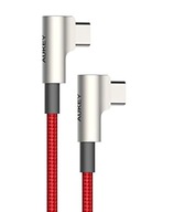 AUKEY UHLOVÝ KÁBEL USB-C TYP-C PD 60W PD QC3 1M AUKEY UHLOVÝ KÁBEL USB-C TYP-C PD 60W PD QC3 1M