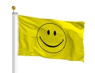 Vlajka Smile 150x90 cm smajlík slnka na IHRISKO Vlajka Smile 150x90 cm smajlík slnka na IHRISKO