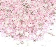 Happy Sprinkles Shy Princess mix cukrové posýpky Happy Sprinkles Shy Princess mix cukrové posýpky
