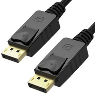 Kábel Unitek Displayport M/M 1,5m Kábel Unitek Displayport M/M 1,5m
