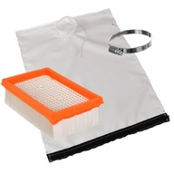 Filter + opakovane použiteľné vrecko pre KARCHER WD4 WD5 WD6 P Filter + opakovane použiteľné vrecko pre KARCHER WD4 WD5 WD6 P