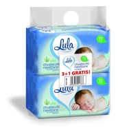 Lula Vlhčené obrúsky s aloe 72 ks Lula Vlhčené obrúsky s aloe 72 ks