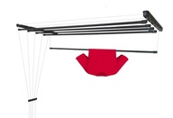 Stropná sušička bielizne čierna 5 bar - 130 cm Stropná sušička bielizne čierna 5 bar - 130 cm