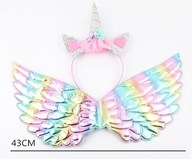 Kostým Unicorn Outfit Wings Čelenka Kostým Unicorn Outfit Wings Čelenka