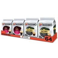 Kapsuly Tassimo Jacobs EspressoPack, 64 kusov Kapsuly Tassimo Jacobs EspressoPack, 64 kusov