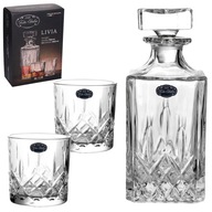 KARAFA NA WHISKY SET KARAFA A POHÁROV NA WHISKY 3 PRVKY. KARAFA NA WHISKY SET KARAFA A POHÁROV NA WHISKY 3 PRVKY.